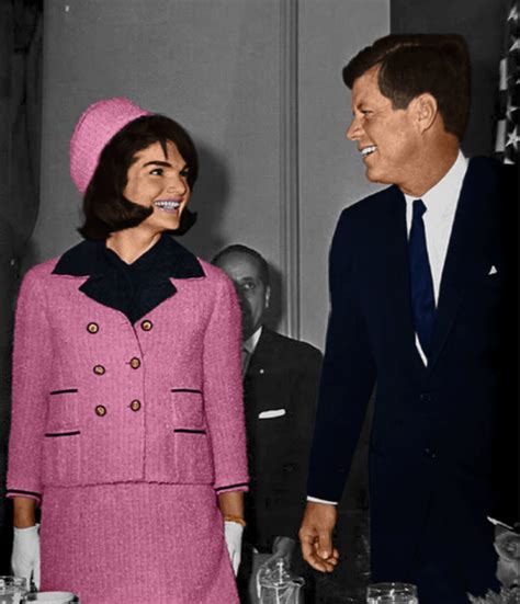 chanel dress pink|jackie kennedy pink suit photos.